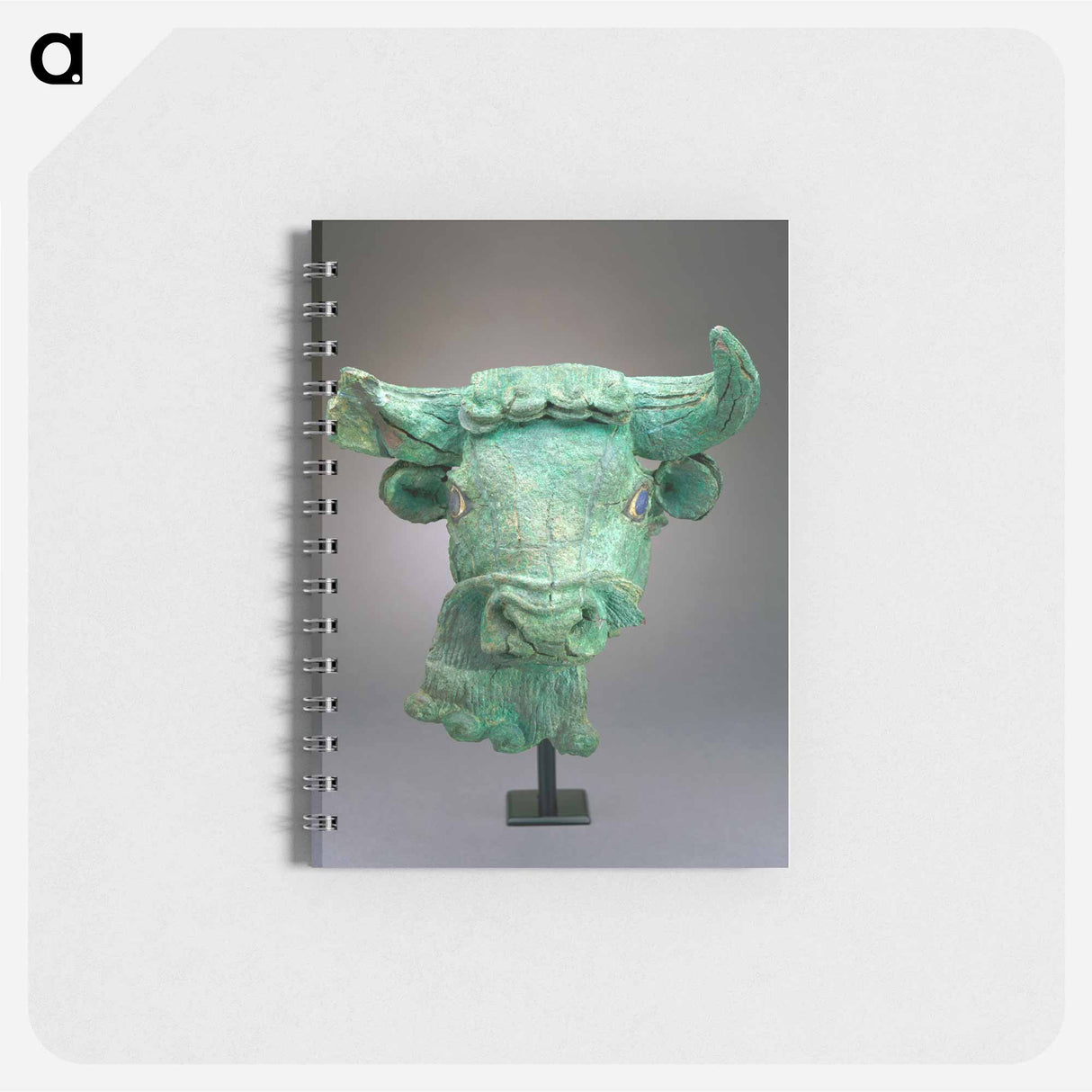 アートメモ帳-Bearded Bull's Head
 - セントルイス美術館 Memo.