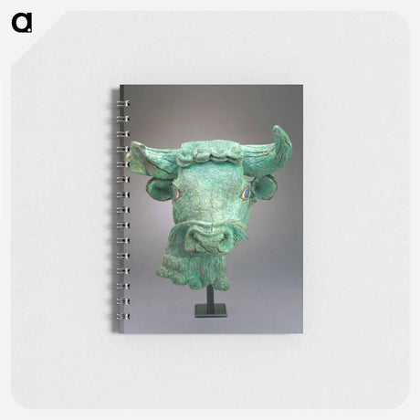 アートメモ帳-Bearded Bull's Head
 - セントルイス美術館 Memo.