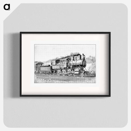 アートポスター-Compound Locomotive
 - 大英図書館 Poster.