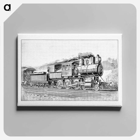 アートパネル-Compound Locomotive
 - 大英図書館 Canvas.