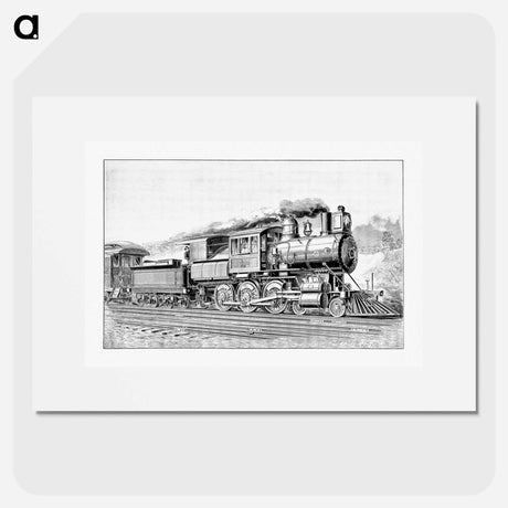 アートポスター-Compound Locomotive
 - 大英図書館 Poster.