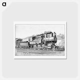 アートポストカード-Compound Locomotive
 - 大英図書館 Postcard.