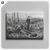 アートパネル-Army of the Potomac–Sleeping on Their Arms
 - クリーブランド美術館 Canvas.