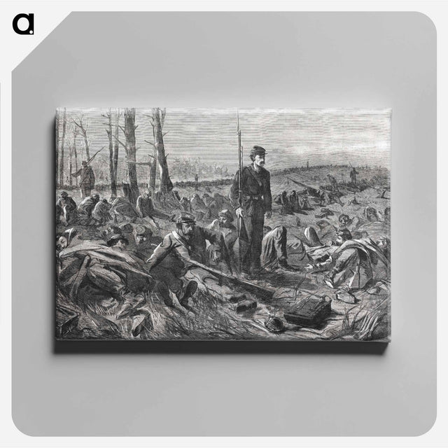 アートパネル-Army of the Potomac–Sleeping on Their Arms
 - クリーブランド美術館 Canvas.