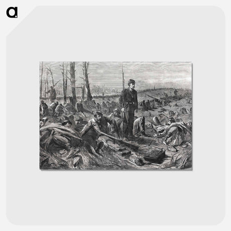 アートポストカード-Army of the Potomac–Sleeping on Their Arms
 - クリーブランド美術館 Postcard.