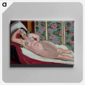 アートパネル-Nu À La Chaise Longue - アンリ マティス Canvas.