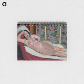 アートメモ帳-Nu À La Chaise Longue - アンリ マティス Memo.