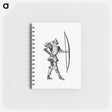 アートメモ帳-Prince's Archer from Les Chroniqueurs de l'Histoire de France Depuis les Origines Jusqu'au XVIe Siècle
 - 大英図書館 Memo.
