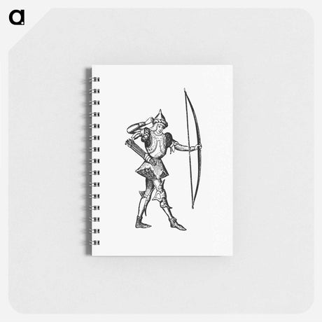 アートメモ帳-Prince's Archer from Les Chroniqueurs de l'Histoire de France Depuis les Origines Jusqu'au XVIe Siècle
 - 大英図書館 Memo.