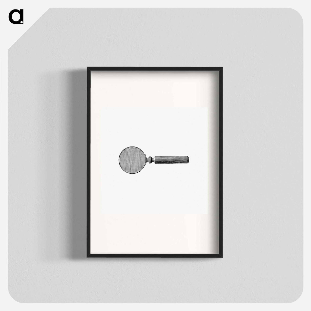 アートポスター-Magnifying Glass from Gately's World's Progress
 - 大英図書館 Poster.