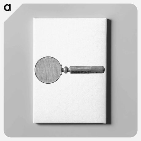 アートパネル-Magnifying Glass from Gately's World's Progress
 - 大英図書館 Canvas.