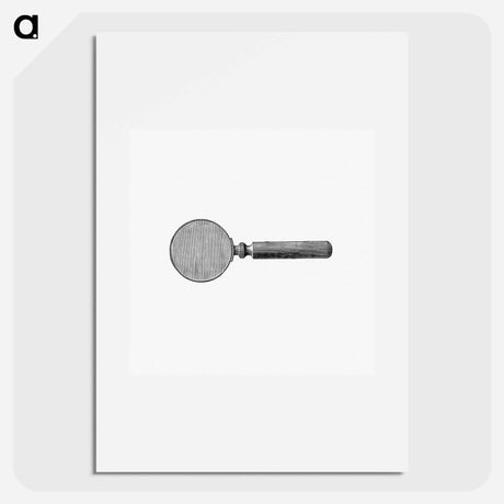 アートポスター-Magnifying Glass from Gately's World's Progress
 - 大英図書館 Poster.