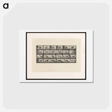 アートポストカード-Mule's Stubbornness
 - エドワード マイブリッジ Postcard.