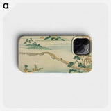 Autumnal Sky at Choko - 葛飾 北斎 Phone Case.