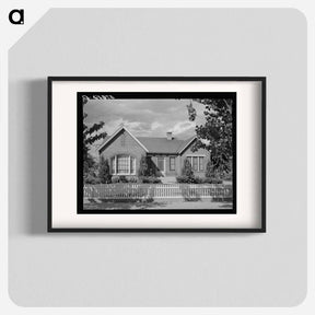 アートポスター-Mormon Farmer's Home
 - ラッセル リー Poster.