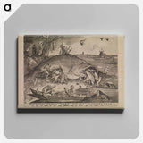 アートパネル-The Big Fish Eat the Little Fish
 - セントルイス美術館 Canvas.