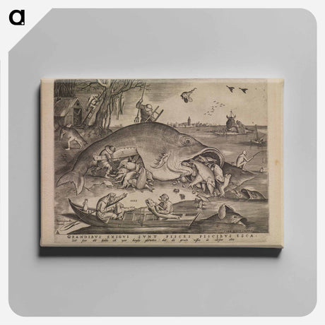 アートパネル-The Big Fish Eat the Little Fish
 - セントルイス美術館 Canvas.
