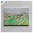アートパネル-Toward Mont Sainte-Victoire
 - バーンズ・コレクション Canvas.