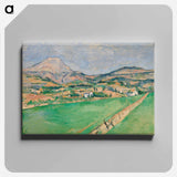 アートパネル-Toward Mont Sainte-Victoire
 - バーンズ・コレクション Canvas.