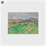 アートポストカード-Toward Mont Sainte-Victoire
 - バーンズ・コレクション Postcard.