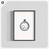 アートポスター-Orient Line Timepiece
 - 大英図書館 Poster.