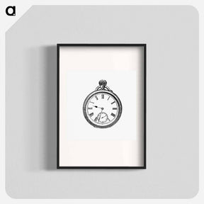 アートポスター-Orient Line Timepiece
 - 大英図書館 Poster.