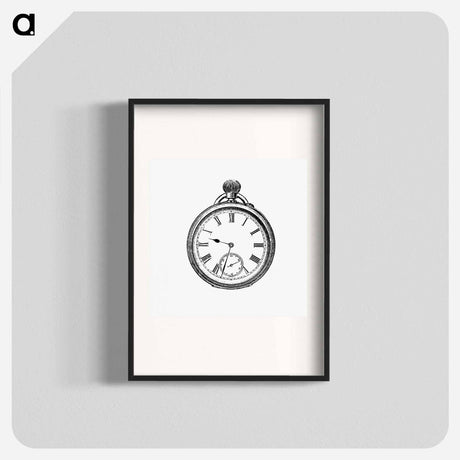 アートポスター-Orient Line Timepiece
 - 大英図書館 Poster.