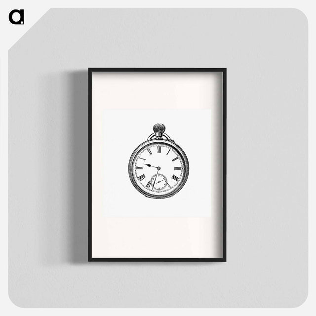 アートポスター-Orient Line Timepiece
 - 大英図書館 Poster.