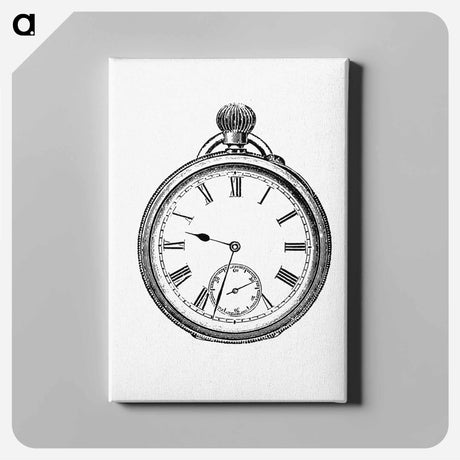 アートパネル-Orient Line Timepiece
 - 大英図書館 Canvas.