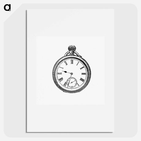 アートポスター-Orient Line Timepiece
 - 大英図書館 Poster.
