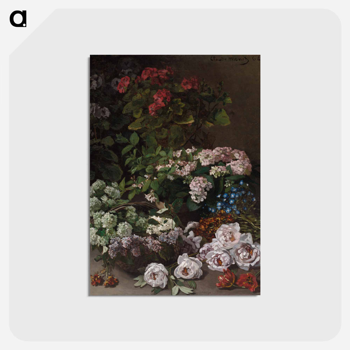 アートポストカード-Dillwynia Glaberrima
 - クリーブランド美術館 Postcard.