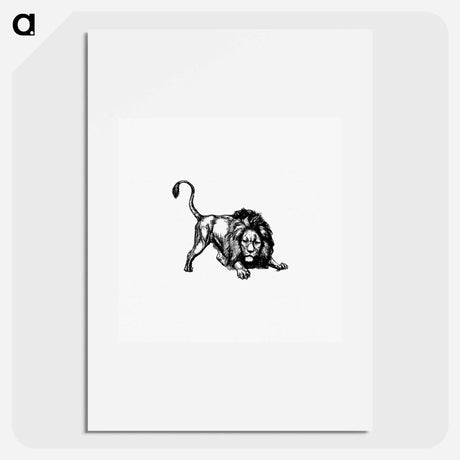 アートポスター-Lion from Brussels Through The Ages, Third Volume
 - 大英図書館 Poster.