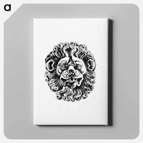 アートパネル-Lion Head from Patrician and Lviv Burghers
 - 大英図書館 Canvas.