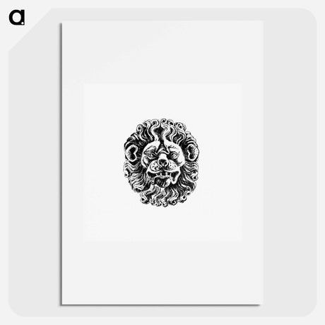 アートポスター-Lion Head from Patrician and Lviv Burghers
 - 大英図書館 Poster.