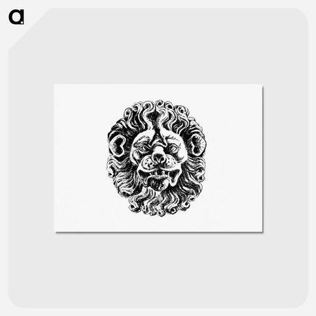 アートポストカード-Lion Head from Patrician and Lviv Burghers
 - 大英図書館 Postcard.
