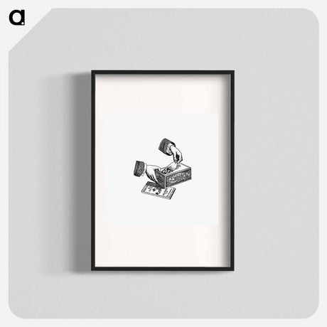 アートポスター-Biscuits from Orient Line Guide
 - 大英図書館 Poster.