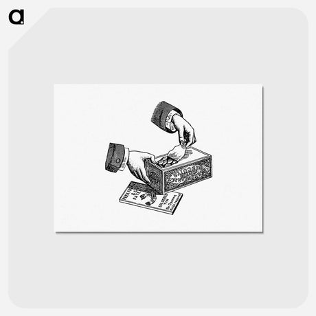 アートポストカード-Biscuits from Orient Line Guide
 - 大英図書館 Postcard.