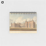 アートメモ帳-South East View of Hatfield House, The Seat of the Marquis of Salisbury
 - イェール大学アートギャラリー Memo.