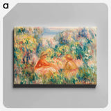 アートパネル-Two Women in a Landscape
 - バーンズ・コレクション Canvas.