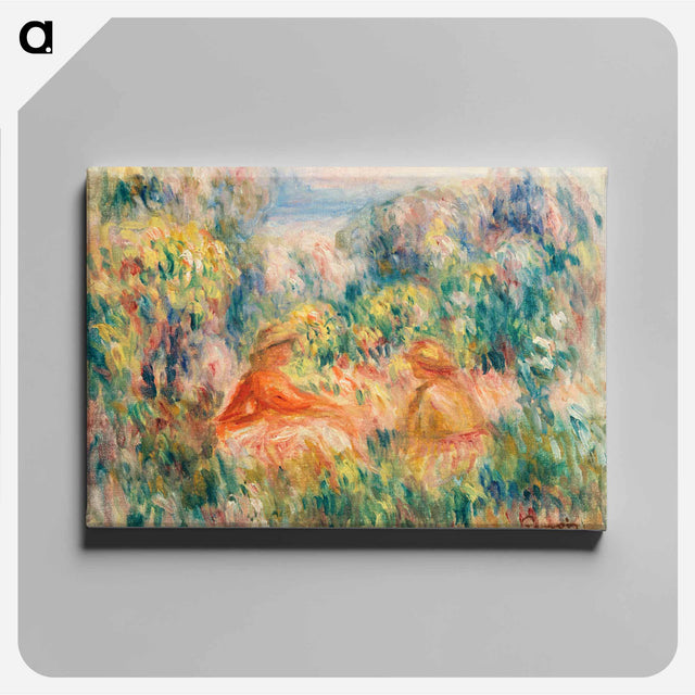 アートパネル-Two Women in a Landscape
 - バーンズ・コレクション Canvas.