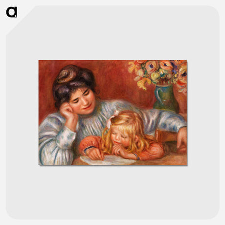 アートポストカード-Writing Lesson
 - バーンズ・コレクション Postcard.