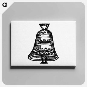 アートパネル-Victorian Bell Engraving
 - 大英図書館 Canvas.