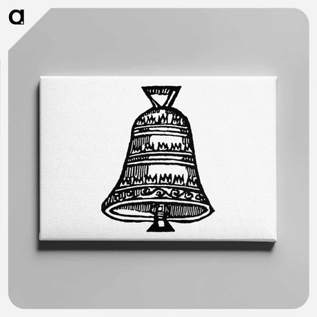 アートパネル-Victorian Bell Engraving
 - 大英図書館 Canvas.