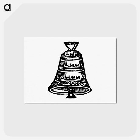 アートポストカード-Victorian Bell Engraving
 - 大英図書館 Postcard.