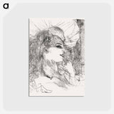 アートポストカード-Anna Held
 - クリーブランド美術館 Postcard.