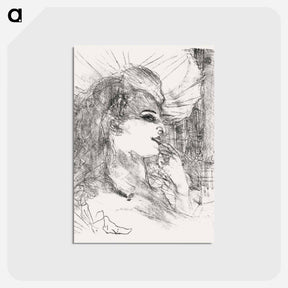 アートポストカード-Anna Held
 - クリーブランド美術館 Postcard.