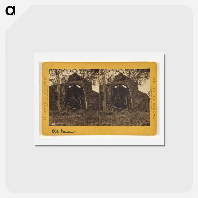 アートポストカード-Old Panama. Church of Los Monjas
 - エドワード マイブリッジ Postcard.