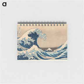 アートメモ帳-Under the Wave off Kanagawa - 葛飾 北斎 Memo.