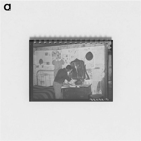 アートメモ帳-Mechanical Milking, Black Canyon
 - ラッセル リー Memo.