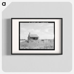 アートポスター-Plantation cotton cabin - ドロテア ラング Poster.